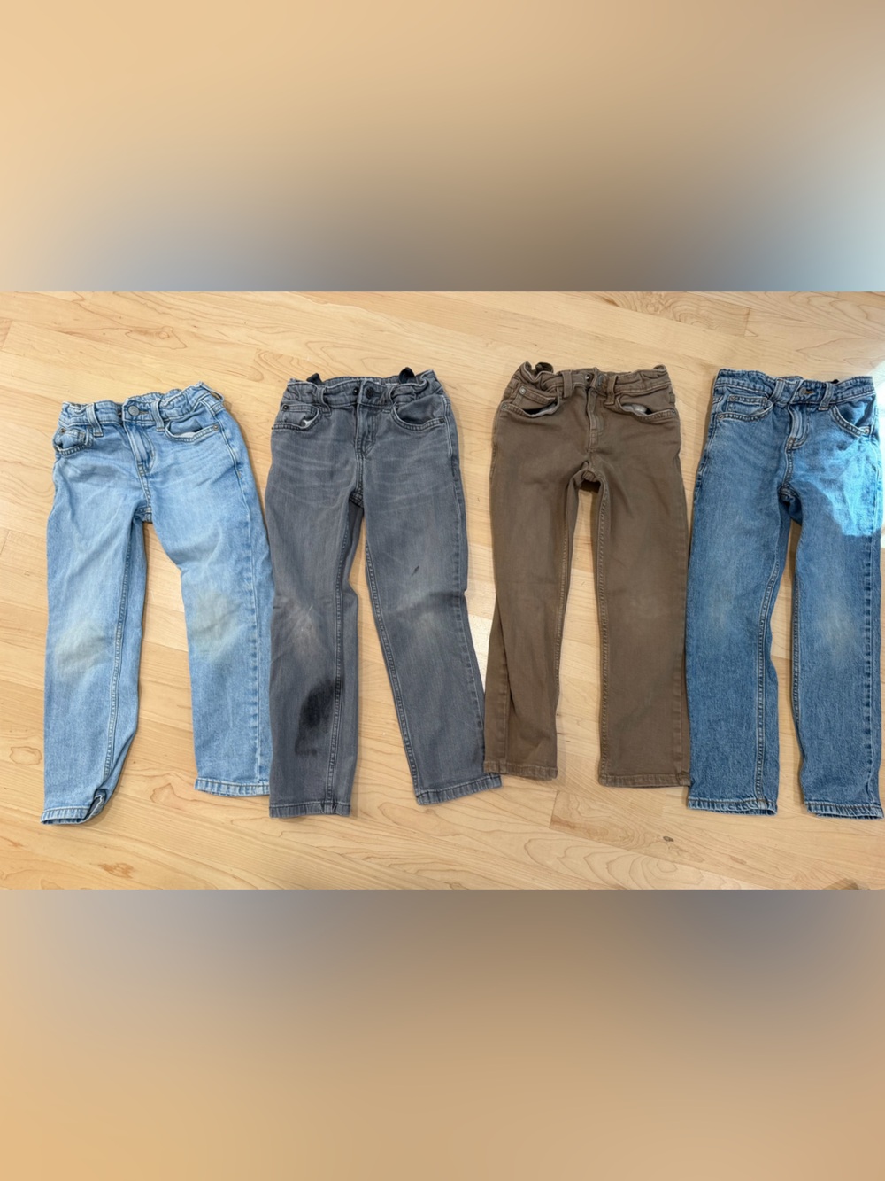 Cat & Jack Light Blue Slim Stretch Jeans